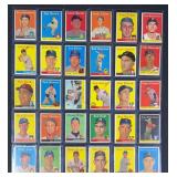 30pc 1958 Topps Baseball Cards w/ Stars