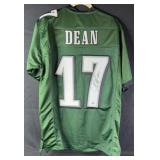 Nakobe Dean Signed Eagles Jersey w/ PSA COA