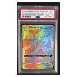 PSA 9 2019 Pokemon S&M #251 Charizard / Braixen GX