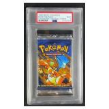 PSA 9 1999 WOTC Pokemon Base Charizard Error Pack