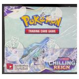 Sealed 2021 Pokemon Chilling Reign Booster Box