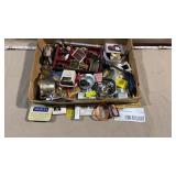Vtg Junk Drawer Lot w/Jewelry, Lighters, Pins+