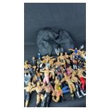 WWE Wrestling Action Figures w/ Duffle Bag