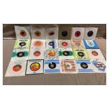 24pc 1960s 45rpm Records w/Beatles & Northern Soul