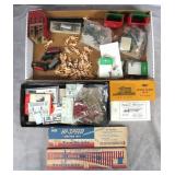 Assorted HO Scale Accessories & Trains