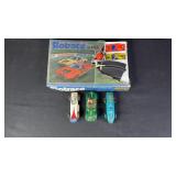 Battery Op Slot Car Set & More Super Scale Cars