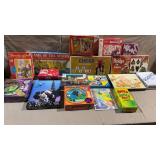 17pc Vtg Games & Activities w/Muppets, Smokey Bear