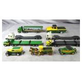 9pc Ertl & Specast Diecast John Deere Vehicles Lot
