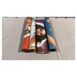 4pc 1977 Charlieï¿½s Angels Posters w/Farrah Fawcett