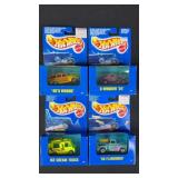4pc NIP 1990 Hot Wheels Die-Cast