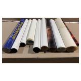10pc 1950s-2000s Movie Posters+ w/Marvel