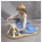 Lladro #5688 Dog's Best Friiend Figure
