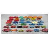 43pc Vintage Tootsietoy Diecast Metal Vehicles Lot
