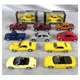 12pc Maisto Diecast Vehicles Grouping