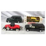 4pc Assorted Scale Diecast Vehicles Lot