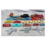 21pc Vintage Diecast Metal Vehicles Lot