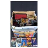 Large Lot Of Paperback Books+ w/ Sci-Fi & Fantasy