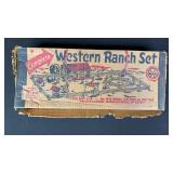 Marx Western Ranch Play Set