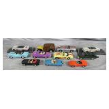 11pc Assorted Scale Diecast Vehicles Lot
