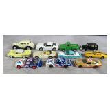11pc Assorted Scale Diecast Vehicles Lot