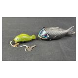 Vintage Shackman Hungry Whale Wind-Up Toy