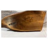 Vtg Walnut Wood Slab Tabletop w/Figured Grain