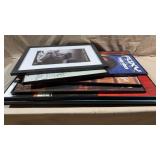 8pc Vtg Framed Music & Movie Posters