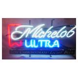 Vintage Michelob Ultra Beer Neon Sign