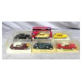 6pc Vintage Solido Diecast Vehicles Lot