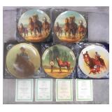 Fred Stone Horse Themed Collector's Plates