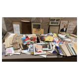 Lrg Lot Vtg Ephemera