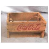 Vintage Coca-Cola Wood Bottle Holder