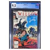 CGC 9.2 Willow #1 1988 Marvel Comic Book