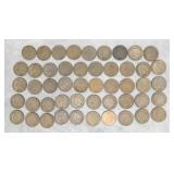 49pc 1900-1906 U.S. Indian Head Cent Lot