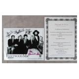 Fleetwood Mac Band Signed 8X10 Photo w/COA