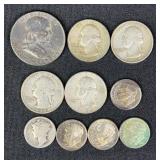 $2.00 Face Value 1928-58 90% Silver U.S. Coins