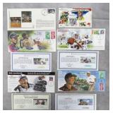 6pc 1982-2001 Sports Cachets Lot