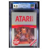 CGC 9.2 Sealed Atari 2600 Swordquest: FireWorld