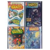 4pc Haunted #1-17 1971 Charlton Comic Books