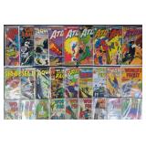 27pc Silver Age Marvel & DC Comic Books