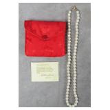Mikimoto Cultured Pearl 18' Neckalce-14k Clasp