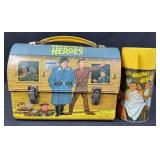 1966 Aladdin Hoganï¿½s Heroes Dome Tin Lunchbox