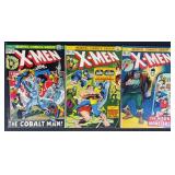 Uncanny X-Men #79, 86 & 88 Marvel Comic Books