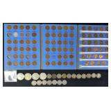 1825-1974 U.S. Coins w/ Silver & Half Cent
