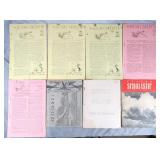 1941-1943 WWII U.S. Newsletter Magazines
