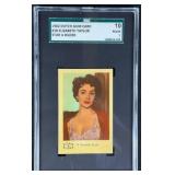 SGC 1 1962 Dutch Gum #18 Elizabeth Taylor Star A