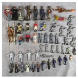 51 pc Assorted Vintage Lead Figures Lot