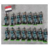 16pc 1977 Britains WWII German Soldiers Lot