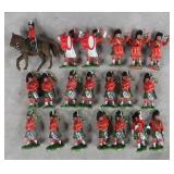 20pc 1970's Britains Plastic Highlander Figures
