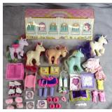 1983 My Little Pony Carry Case/Ponies/Accessories